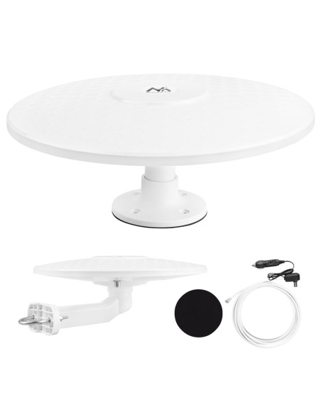 Maclean Antena Wielokierunkowadvb-T/T2 Hevc, Aktywna, Camper, 12V Mctv-103