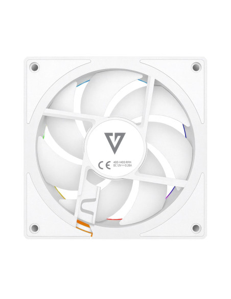 Modecom Volcano Loop 120 Argb Reverse Fan Biały