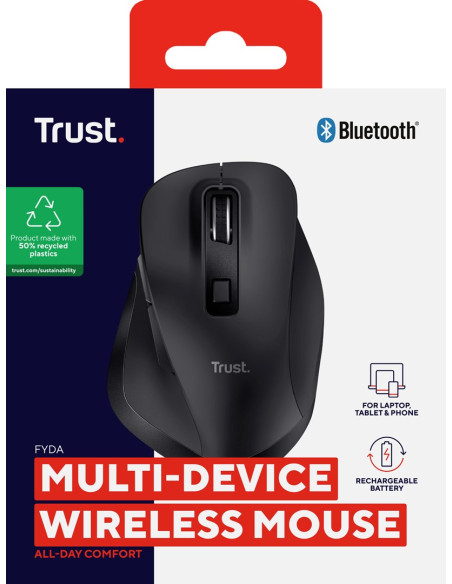 Mysz Trust Fyda Black