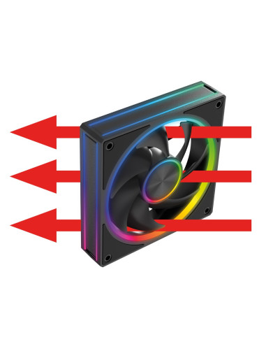 Modecom Volcano Loop 120 Argb Fan Czarny