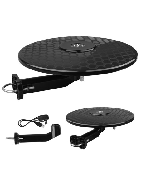 Maclean Antena Wielokierunkowadvb-T/T2 Hevc, Aktywna, Standard, Usb 5V Mctv-102
