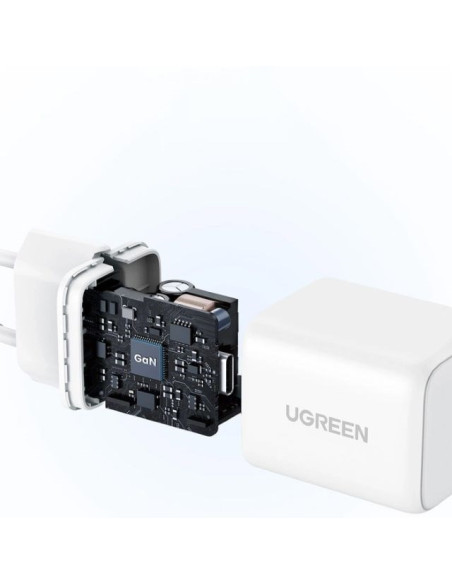 Ładowarka Sieciowa Ugreen X513 30W Gan 1X Usb-C - Biała