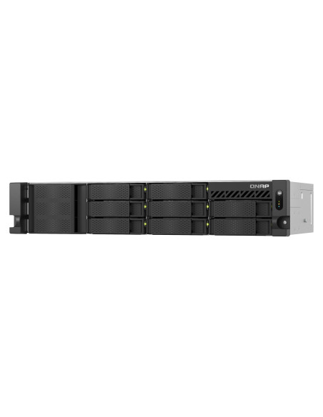 Qnap Ts-855Eu-Rp-8G, 2U, 8 X 2.5"/3.5" Sata, Intel Atom C5125 8C/8T, 8 Gb Sodimm Ddr4 (Max. 64Gb ), 2 X 2.5Gberedundant Psu