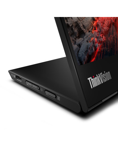Lenovo Thinkvision M14T G2 14I 14.0"Touch 2440 X 1440 60Hz 300Nits Usb Raven Black