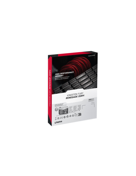 Kingston Ddr4 16Gb 4000Mt/S Cl19 Dimm Fury Renegade Czarny