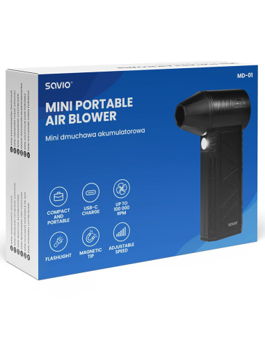 Savio Mini Dmuchawa Akumulatorowa Md-01