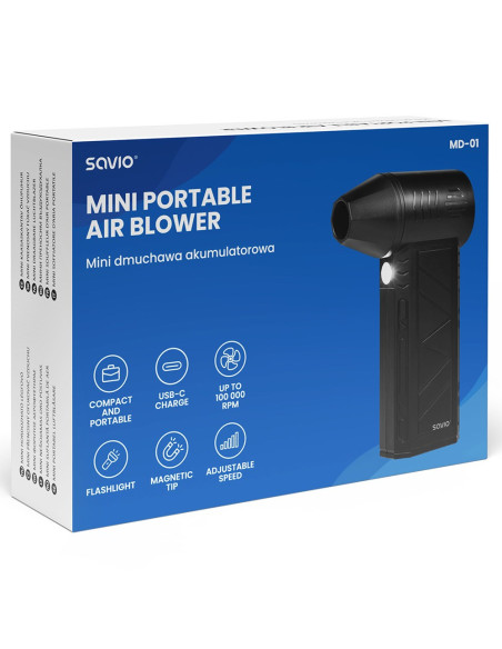 Savio Mini Dmuchawa Akumulatorowa Md-01