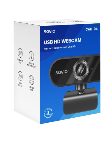 Savio Kamera Internetowa 720P Cak-04