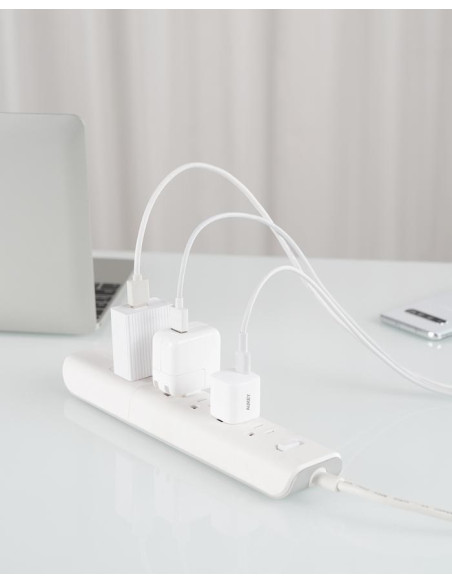 Aukey Pa-B1 White Ładowarka Sieciowa 20W Usb-C Pd
