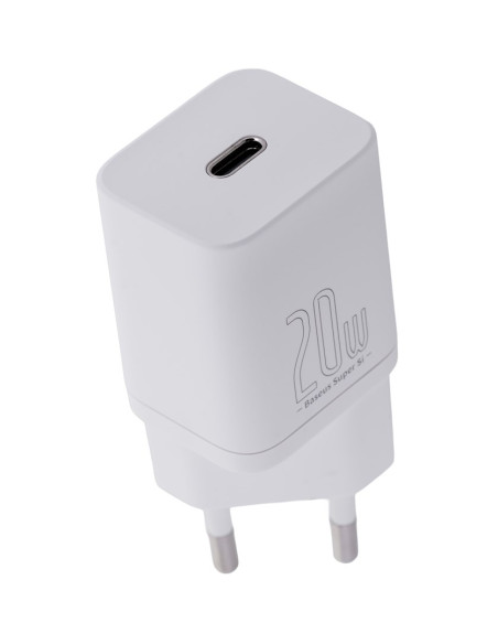 Baseus Ładowarka Sieciowa Super Si 20W (Biała)