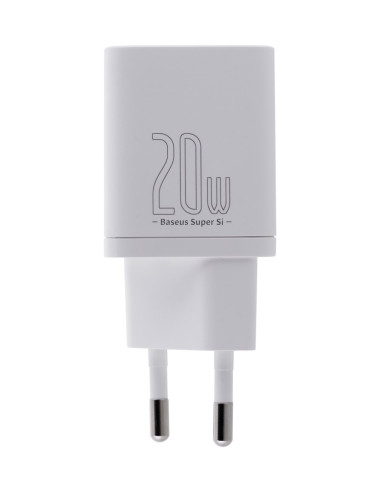 Baseus Ładowarka Sieciowa Super Si 20W (Biała)