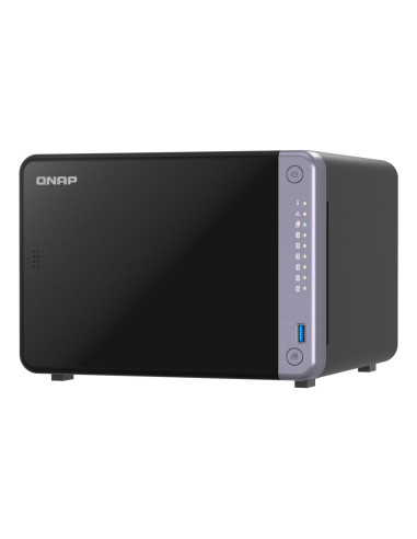 Qnap Ts-632X-4G, Tower, 6 X 2.5"/3.5" Sata, Annapurnalabs Alpine Al524 4C, 4Gb (Max. 16Gb) Ddr4 Sodimm, 2 X 2.5Gbe, 2 X 10Gbe Sf