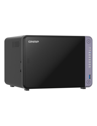 Qnap Ts-632X-4G, Tower, 6 X 2.5"/3.5" Sata, Annapurnalabs Alpine Al524 4C, 4Gb (Max. 16Gb) Ddr4 Sodimm, 2 X 2.5Gbe, 2 X 10Gbe Sf