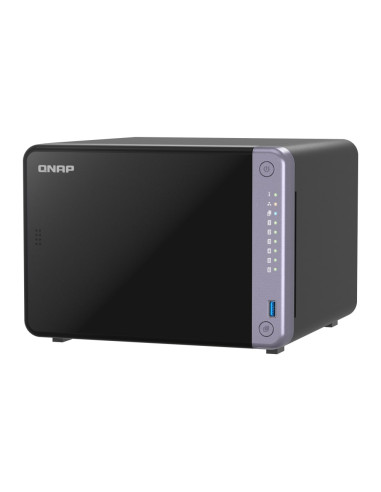 Qnap Ts-632X-4G, Tower, 6 X 2.5"/3.5" Sata, Annapurnalabs Alpine Al524 4C, 4Gb (Max. 16Gb) Ddr4 Sodimm, 2 X 2.5Gbe, 2 X 10Gbe Sf