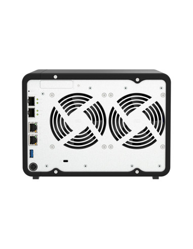 Qnap Ts-632X-4G, Tower, 6 X 2.5"/3.5" Sata, Annapurnalabs Alpine Al524 4C, 4Gb (Max. 16Gb) Ddr4 Sodimm, 2 X 2.5Gbe, 2 X 10Gbe Sf