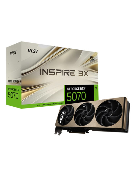 Karta Graf. Msi Rtx 5070 12G Inspire 3X Oc