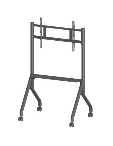 Techly Stojak Mobilny Tv 55-86" Do 80Kg Regulowany Półka Av