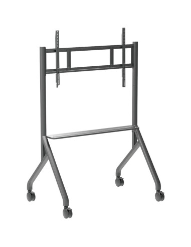 Techly Stojak Mobilny Tv 55-86" Do 80Kg Regulowany Półka Av
