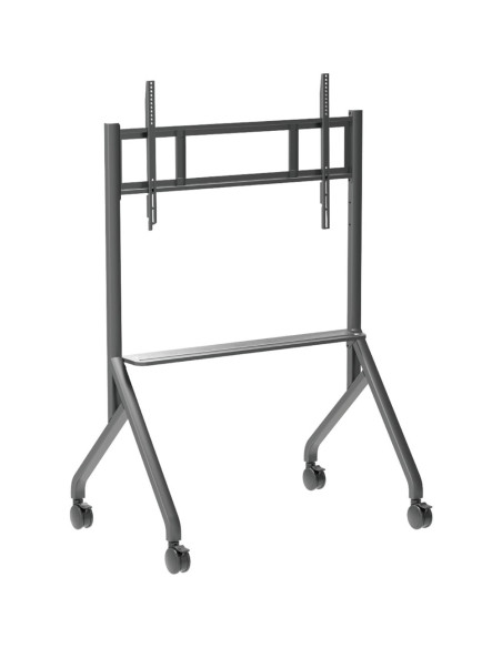 Techly Stojak Mobilny Tv 55-86" Do 80Kg Regulowany Półka Av