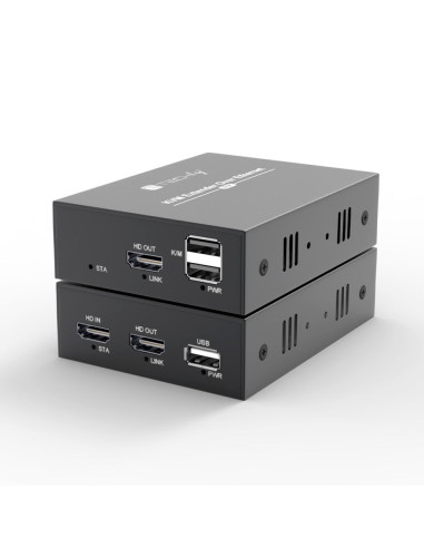 Techly Extender Kvm Hdmi/Usb 1080P60Hz Do 100M Po Skrętce Kat6