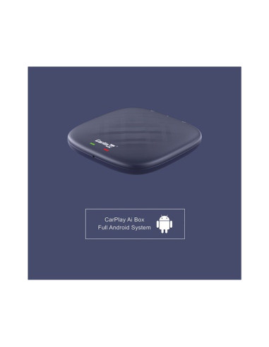 Carlinkit Adapter Bezprzewodowy Ai Box Z Androidem 13 - 8 Gb + 128 Gb Do Oryginalnych Radioodbiorników Samochodowych Z Carplay N