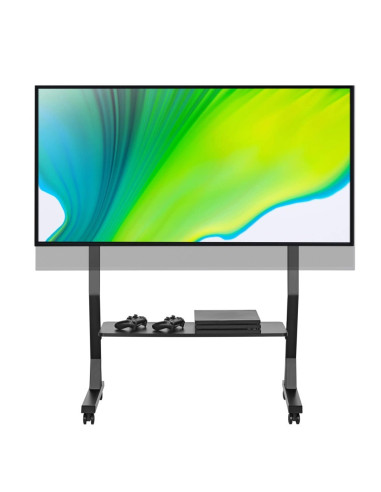 Techly Stojak Mobilny Tv 45-90"Kg Do 60Kg Regulowany Półka Av