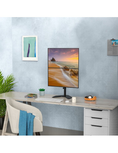 Techly Podstawa Pod 2 Monitory 13-27" Lcd 10Kg Biurkowa Pionowa