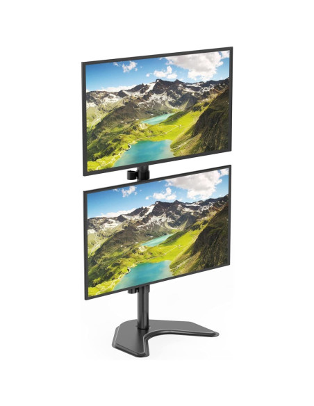 Techly Podstawa Pod 2 Monitory 13-27" Lcd 10Kg Biurkowa Pionowa