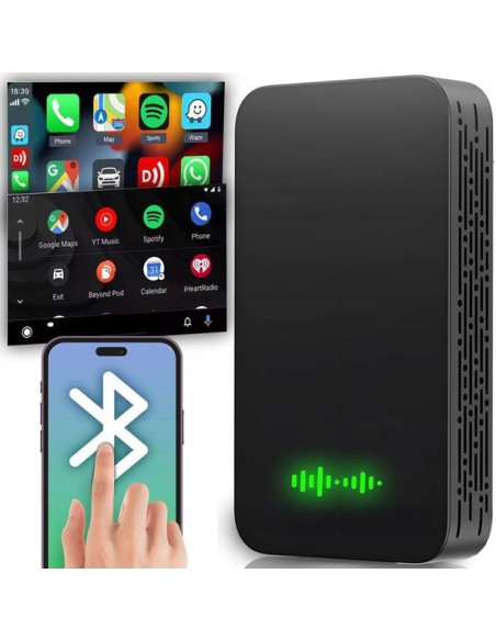 Adapter Carlinkit 5.0 2Air Bezprzewodowy Carplay Android Auto Carlink 5 Czarny