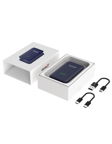 Adapter Carlinkit 4.0 Bezprzewodowy Moduł Android Auto & Apple Carplay Niebieski