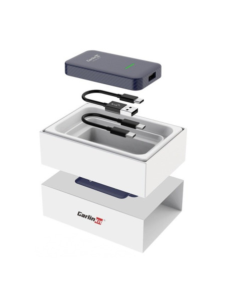 Adapter Carlinkit 4.0 Bezprzewodowy Moduł Android Auto & Apple Carplay Niebieski