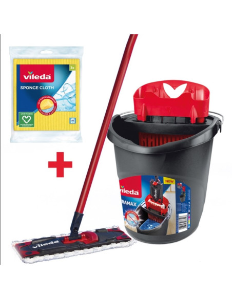 Mop Vileda Ultramax Box+ Ściereczki 3Szt.