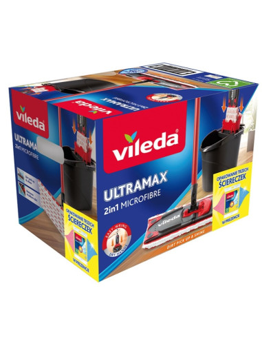 Mop Vileda Ultramax Box+ Ściereczki 3Szt.