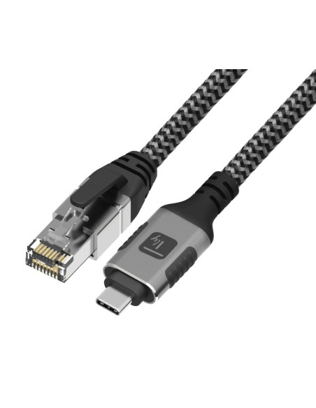 Techly Adapter/Kabel Sieciowy Usb-C Na Gigabit Ethernet Rj45 3M