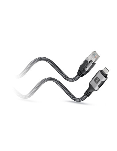 Techly Adapter/Kabel Sieciowy Usb-C Na Gigabit Ethernet Rj45 3M