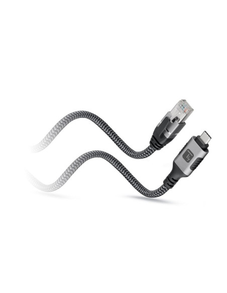 Techly Adapter/Kabel Sieciowy Usb-C Na Gigabit Ethernet Rj45 3M