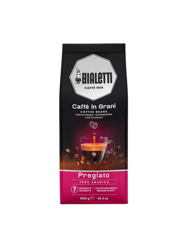 Bialetti Kawa Experto Grani Pregiato 1Kg, Kawa Ziarnista