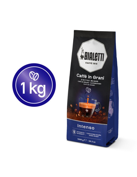 Bialetti Kawa Experto Grani Intenso 1Kg, Kawa Ziarnista