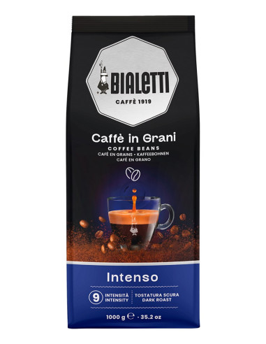 Bialetti Kawa Experto Grani Intenso 1Kg, Kawa Ziarnista
