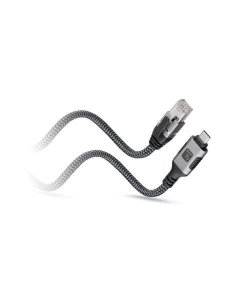 Techly Adapter/Kabel Sieciowy Usb-C Na Gigabit Ethernet Rj45 1M
