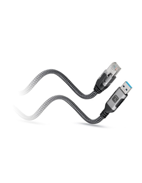 Techly Adapter/Kabel Sieciowy Usb-A Na Gigabit Ethernet Rj45 1M