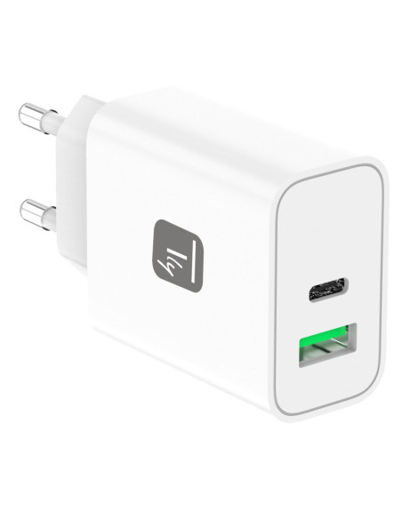 Techly Ładowarka Sieciowa Gan Usb-C 30W Pd I Usb-A
