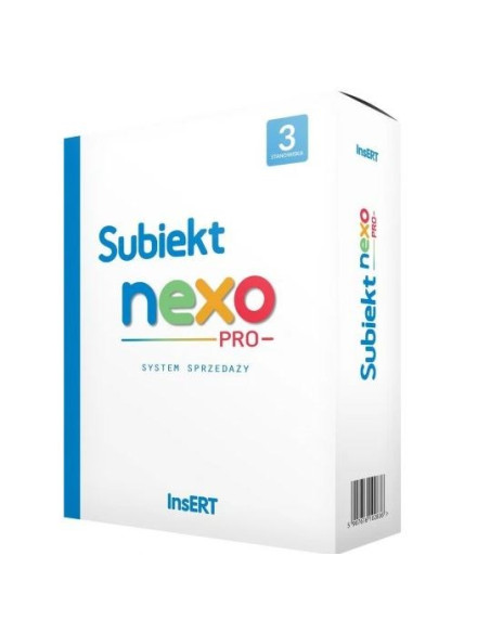 Insert Subiekt Nexo Pro 3 Stanowiska Esd