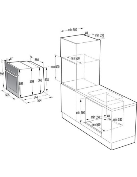 Piekarnik Gorenje Bos6737E06Fbg
