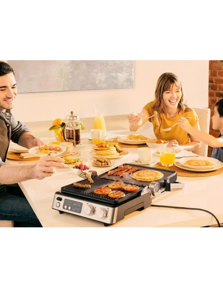 Braun Multigrill 7 Kontaktowy Grill Cg 7044 Z Płytkami Grillowymi, Do Smażenia I Waflowymi