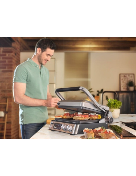 Braun Multigrill 7 Kontaktowy Grill Cg 7044 Z Płytkami Grillowymi, Do Smażenia I Waflowymi