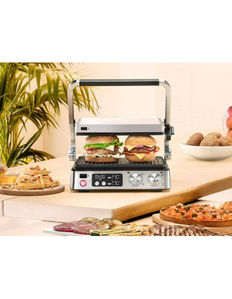Braun Multigrill 7 Kontaktowy Grill Cg 7044 Z Płytkami Grillowymi, Do Smażenia I Waflowymi