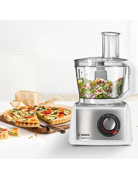 Robot Kuchenny Bosch Multitalent 8 Mc8125814 (1250W  Biało-Srebrny)