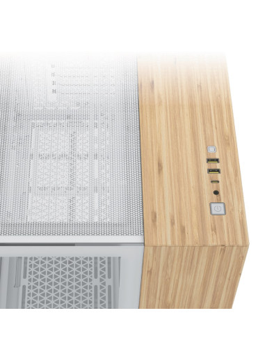 Obudowa Corsair 2500X White/Bamboo