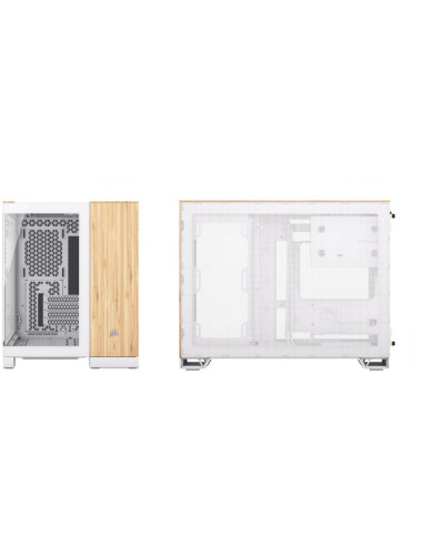 Obudowa Corsair 2500X White/Bamboo